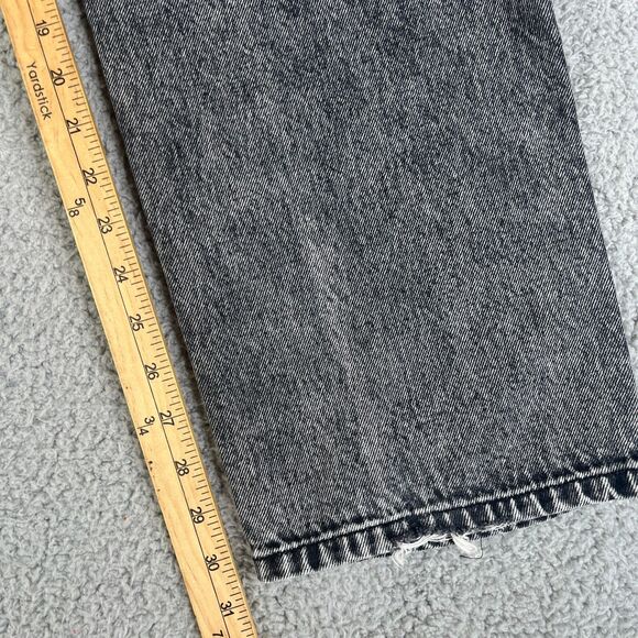 VTG Empyre Carpenter Jeans Womens 6 Black Tori High Rise Y2K Baggy Skate 28x31 - Picture 12 of 14